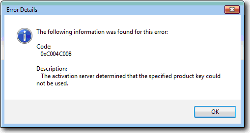 Error Code 0Xc1 Installation Windows 7